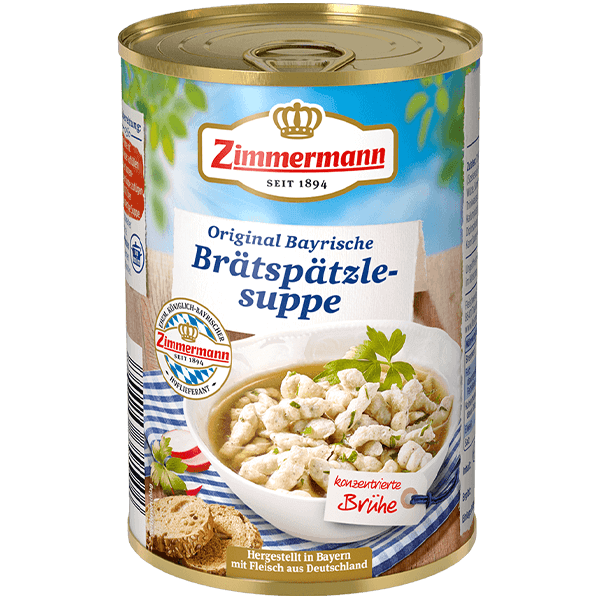 Brätspätzlesuppe – echt bayrisch
